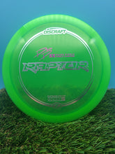 Load image into Gallery viewer, Discraft Raptor Z-Line Distance Driver