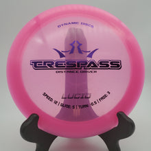 Load image into Gallery viewer, Dynamic Discs Lucid Plastic Trespass Driver