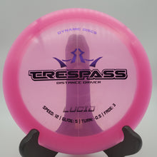 Load image into Gallery viewer, Dynamic Discs Lucid Plastic Trespass Driver