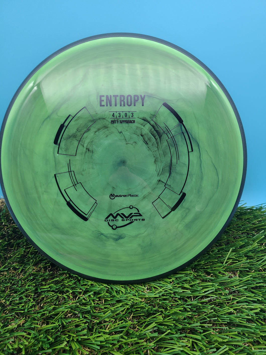 MVP Neutron Plastic Entropy Putter
