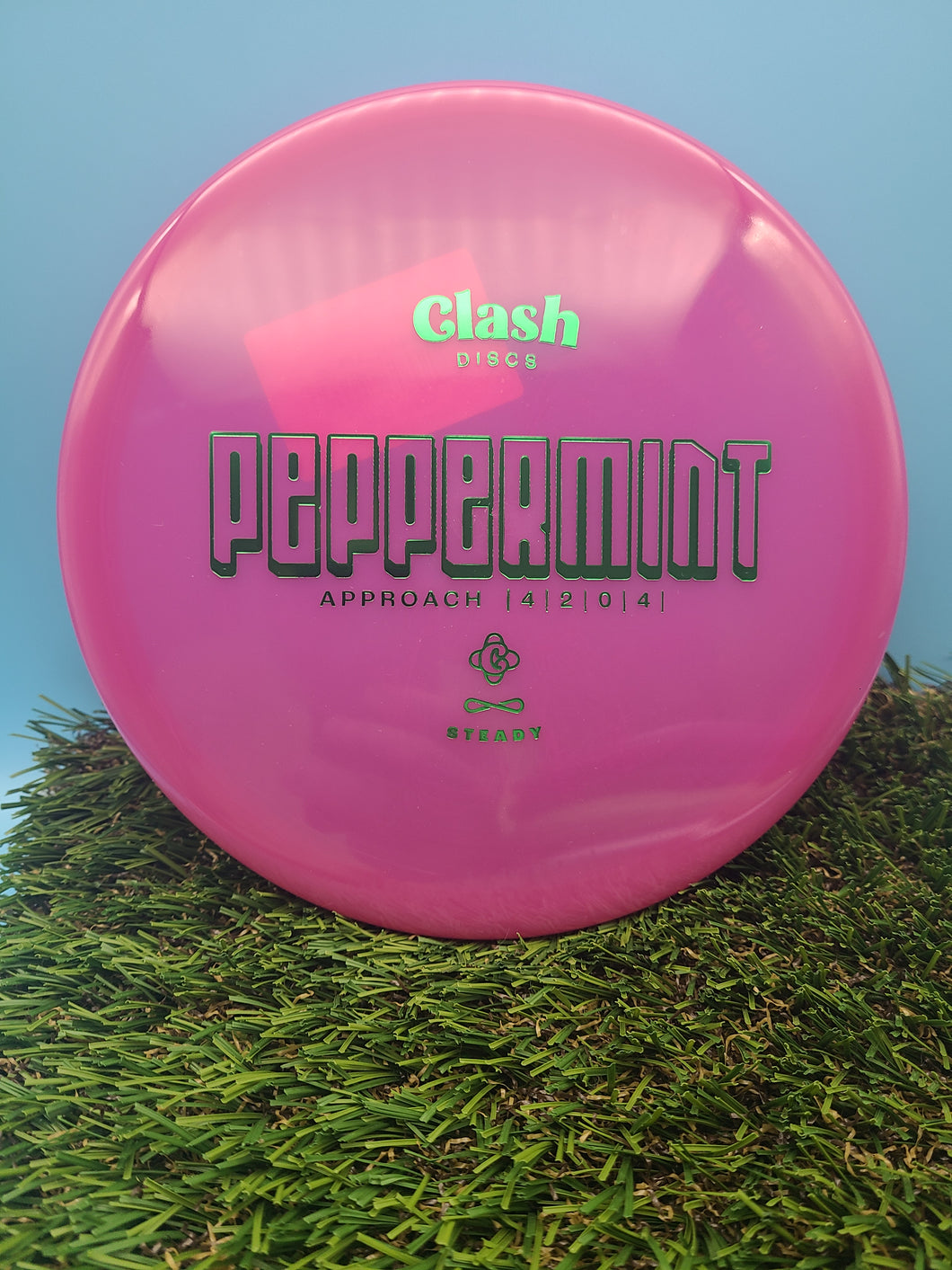 Clash Steady Plastic Peppermint Approach Disc