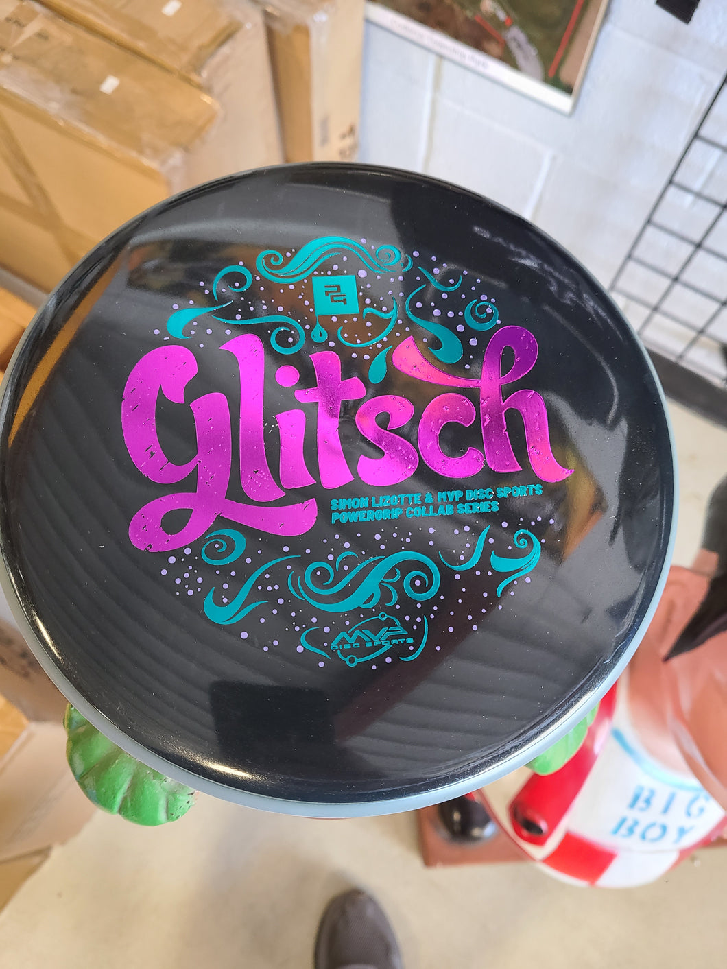 MVP GLOW RIM  Glitch/GLITSCH Putter
