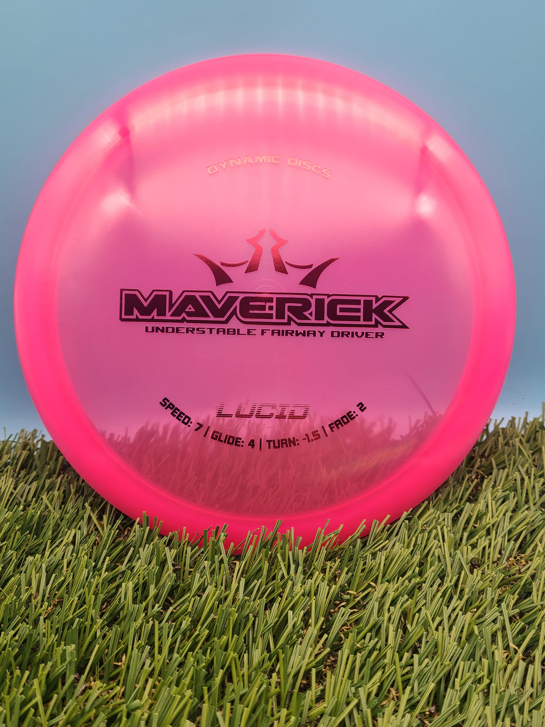 Dynamic Discs Lucid Plastic Maverick Fairway Driver