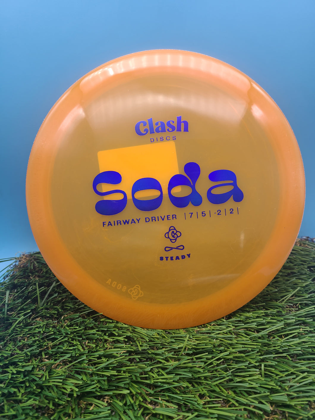 Clash Discs Steady Plastic Soda Fairway Driver