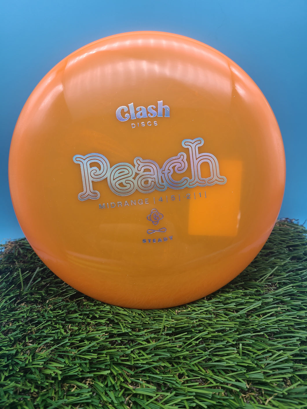 Clash Discs Steady Plastic Peach Midrange