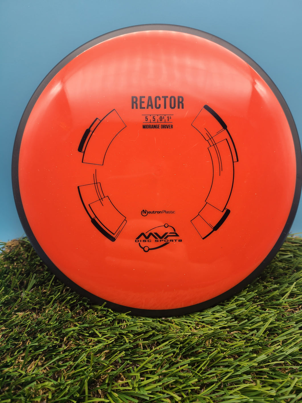 MVP Reactor Neutron Plastic Mid Range