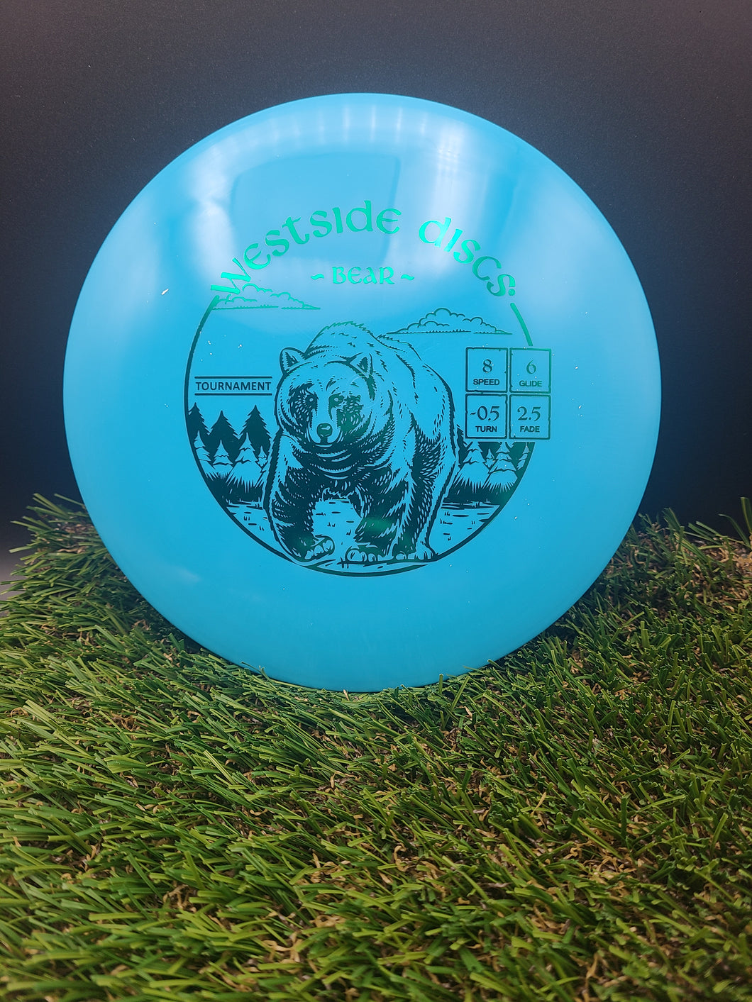 Westside Discs Tournament Plastic Bear Fairway driver