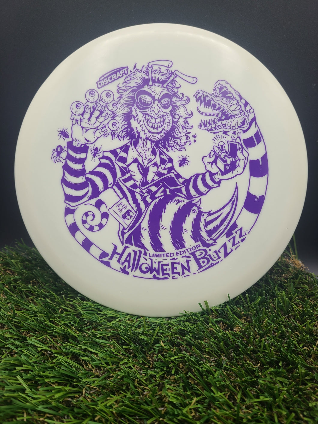 Discraft 2024 GLOW Halloween Buzzzjuice Buzzz Midrange-Single Foil