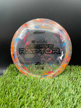 Load image into Gallery viewer, Discraft Captions Raptor Jawbreaker ZFLX Fairway
