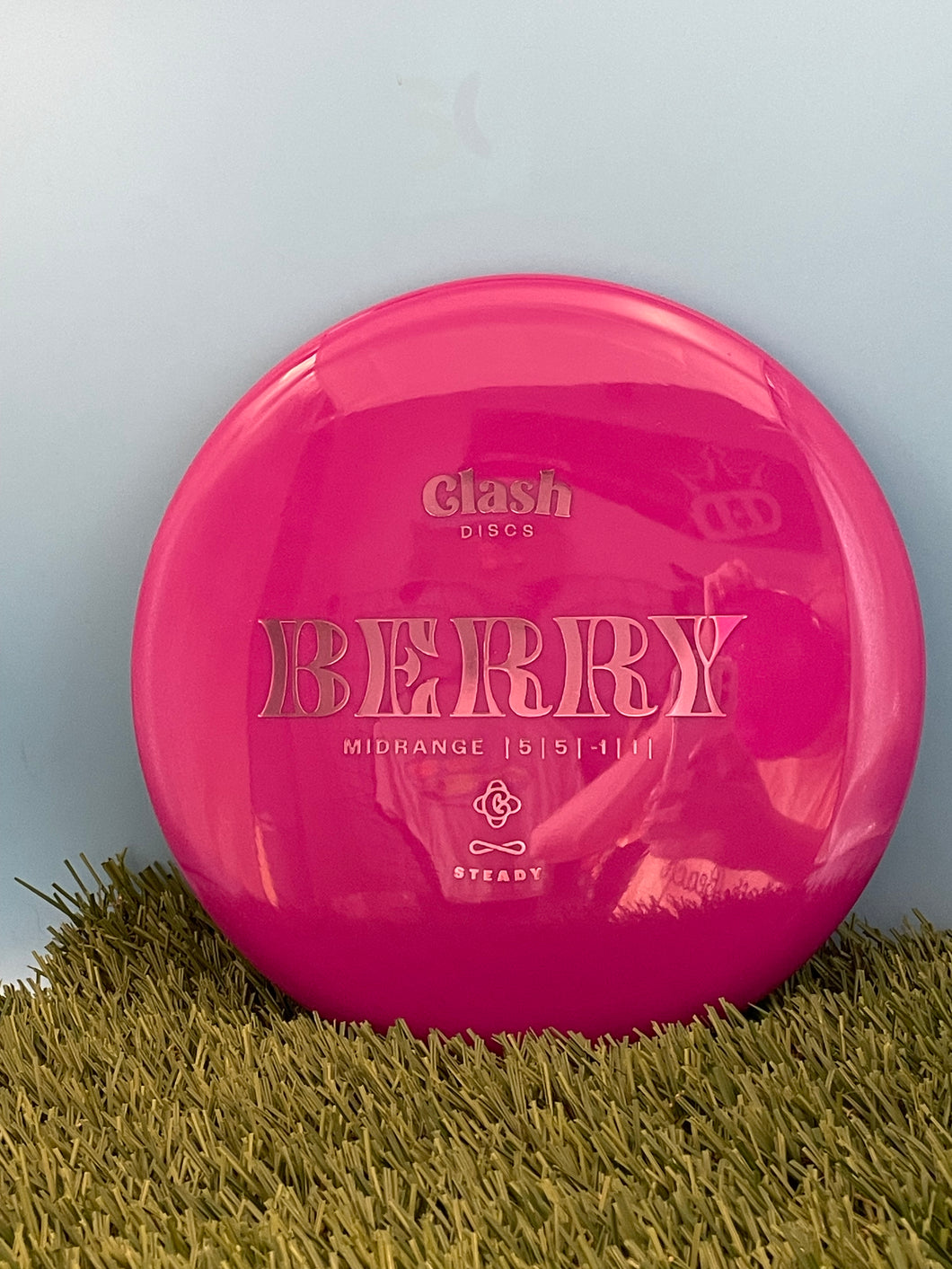 Clash Discs Steady Plastic Berry Midrange