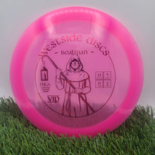 Load image into Gallery viewer, Westside Discs Vip Platic Boatman Distance Driver
