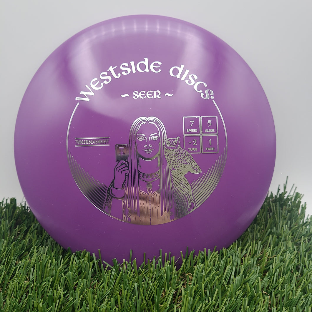 Westside Discs Tournament Plastic Seer Fairway Driver