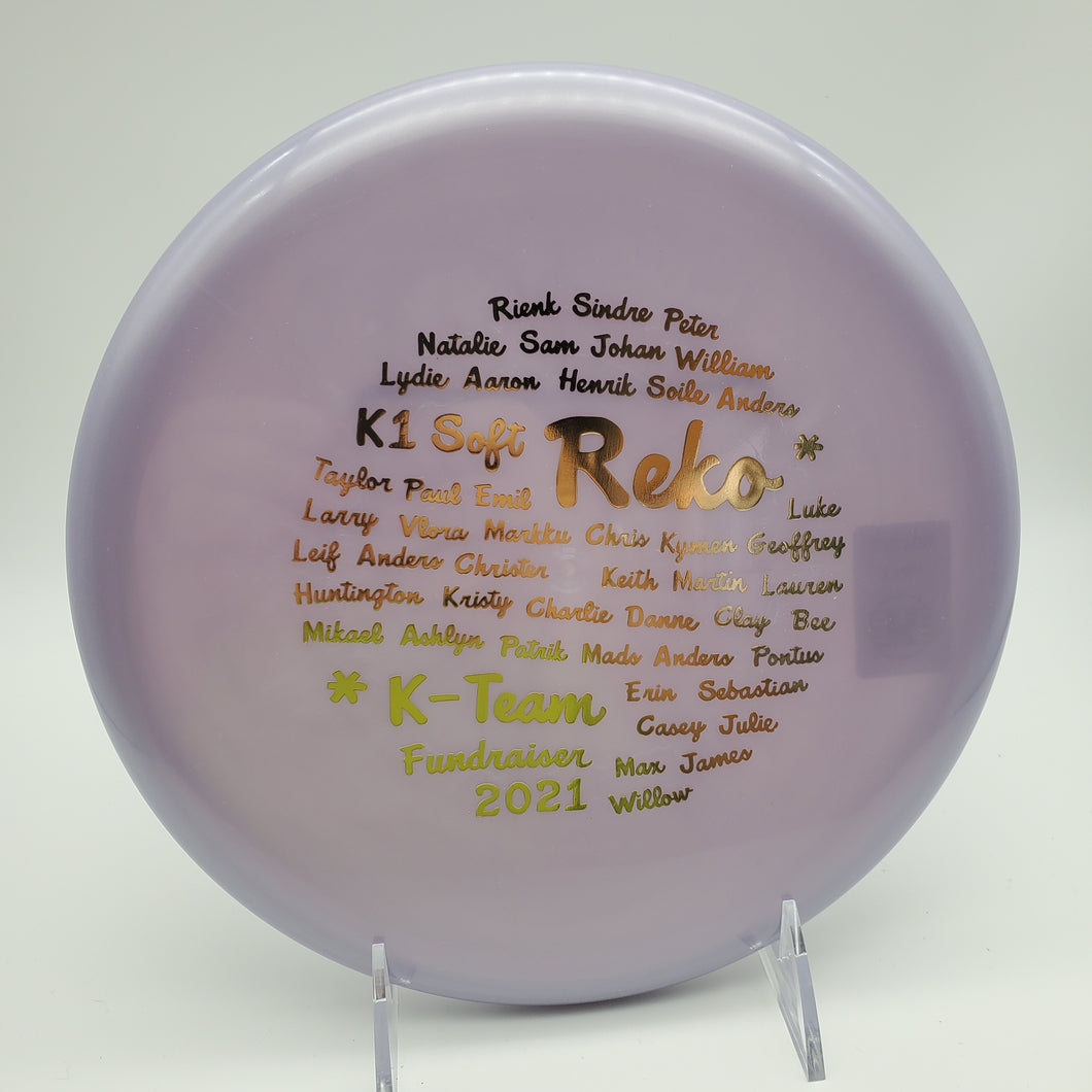 Kastaplast K-team Fundraiser Soft Reko Disc
