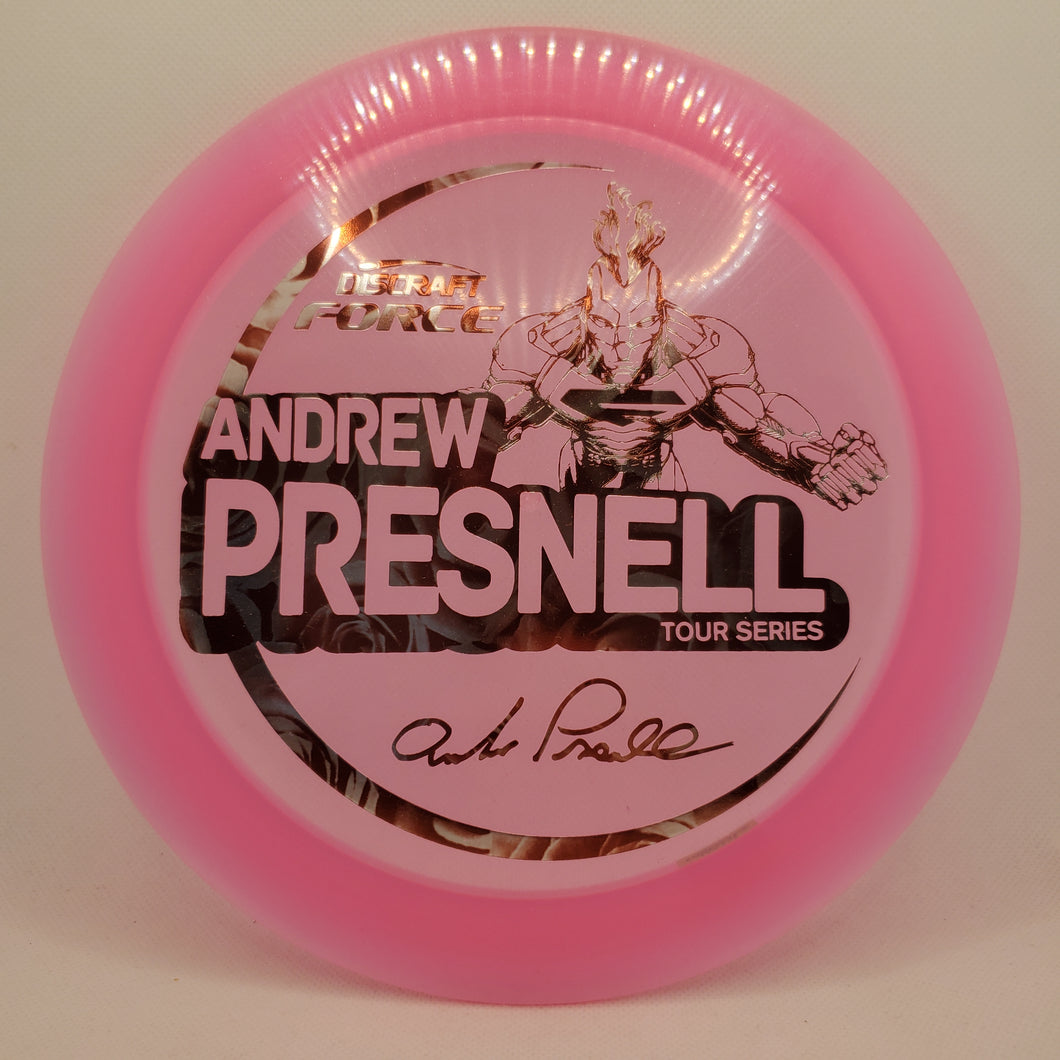 Discraft Tour series Andrew Presnell Force