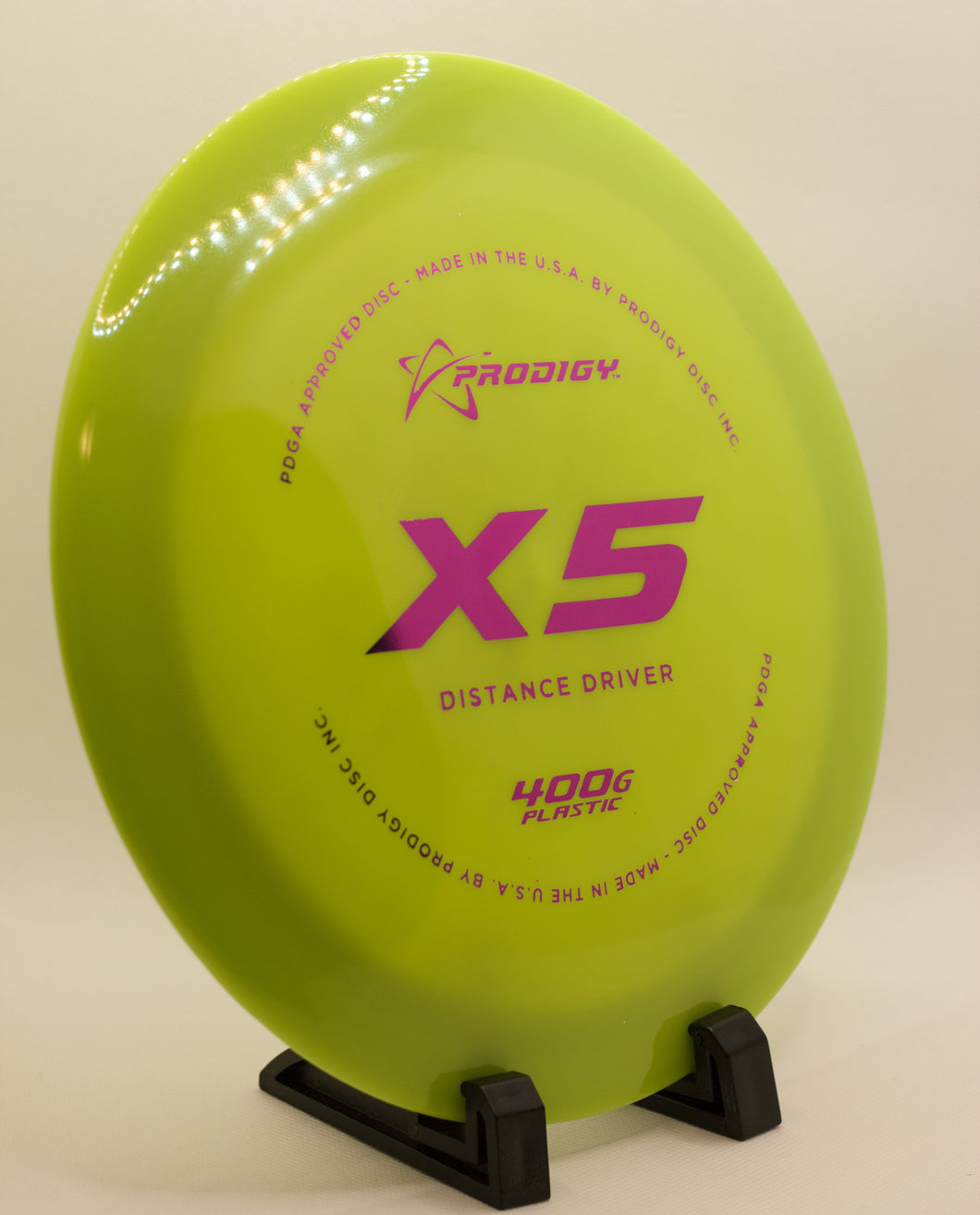 Prodigy 400g Plastic X5 Distance Driver